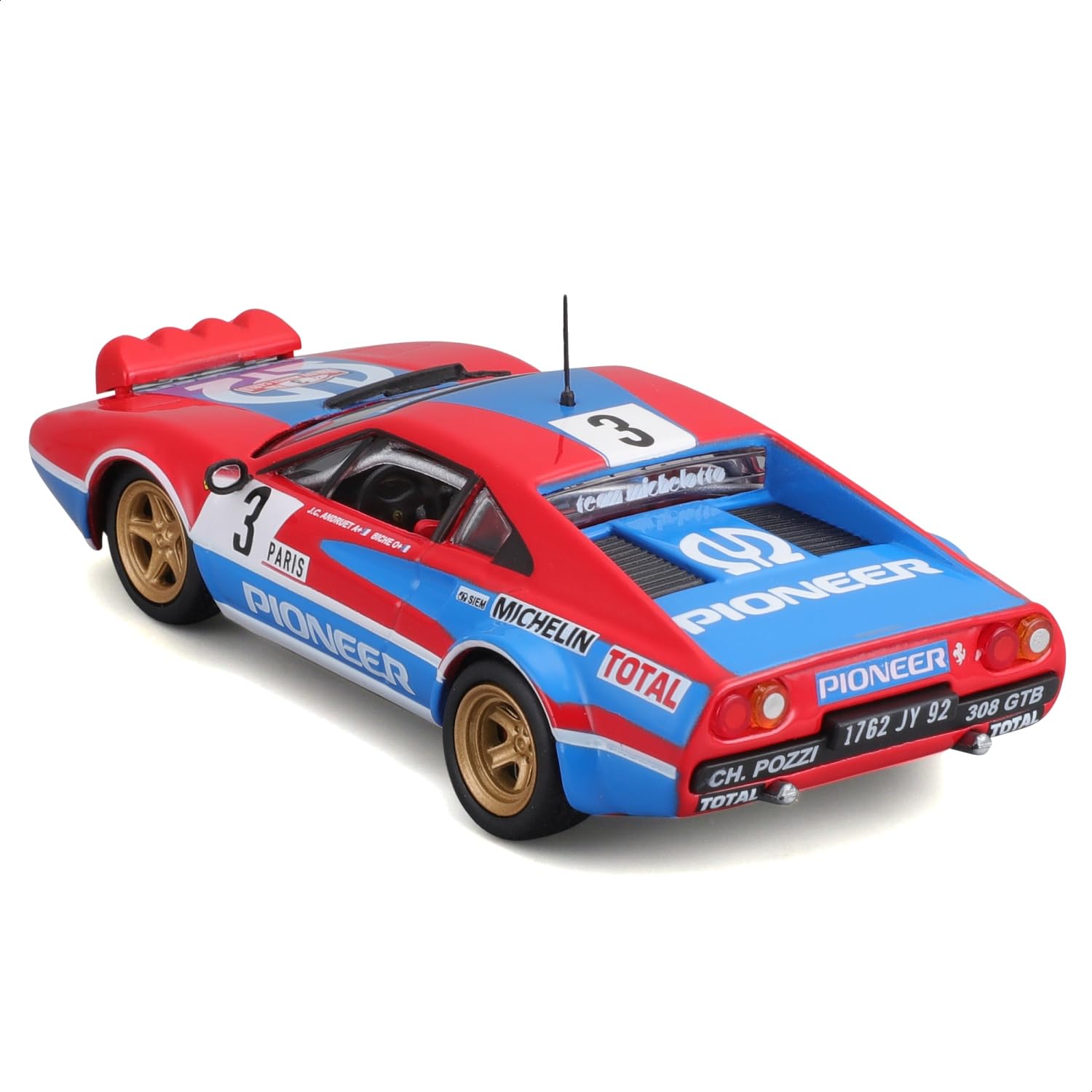【レア!!】 Ferrari 308 GTB QV BEST MODE 1/43 Amazon.com: Bburago Ferrari Racing 308 GTB (1982) Super Car - 1:43